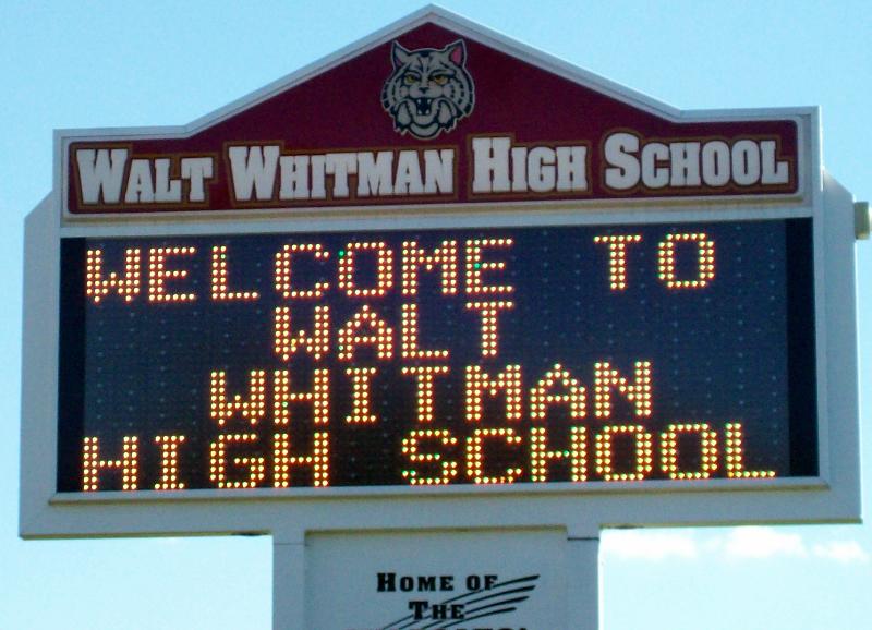 WWHS sign